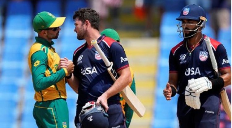 T20 World Cup: Andries Gous, a South African-born player for the USA, scares South Africa