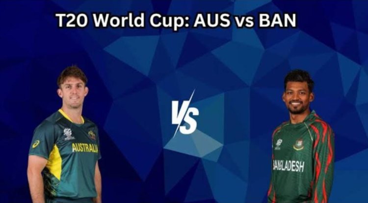 Australia vs. Bangladesh Live Score: AUS wins the rain-interrupted match at the 2024 T20 World Cup