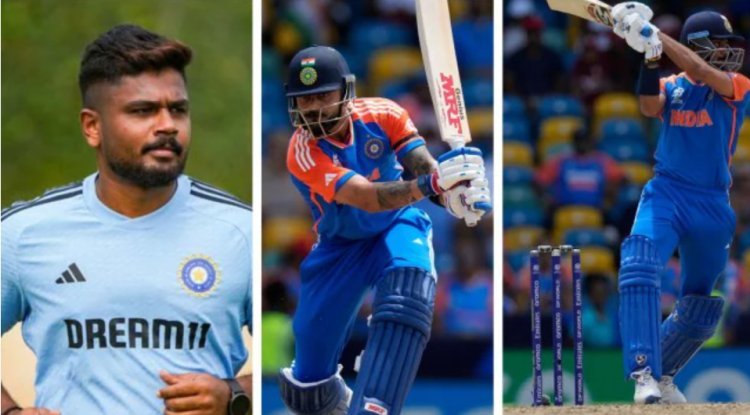 IND vs. BAN T20 World Cup 2024 starting lineup: Samson is probably going to take Dube's spot, Virat is still going to open, and Axar might bat before Jadeja.