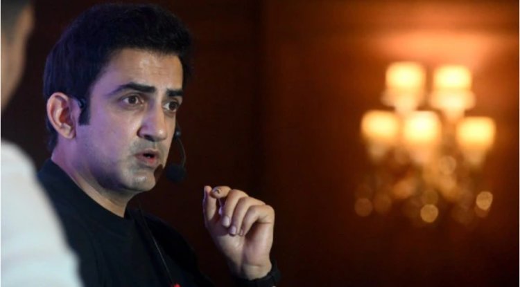 Gautam Gambhir has not commented on his plans to take over as coach of India.