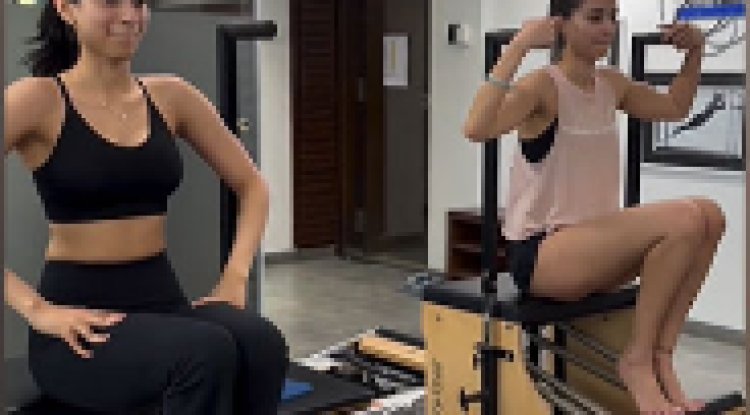 The Pilates Session With Ananya Panday and Khushi Kapoor Isn't Just "Fun and Games"