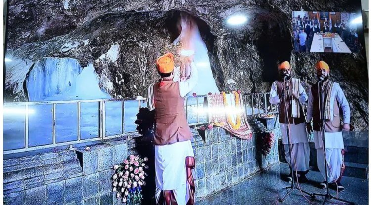 Plans for security were intensified in advance of the Amarnath Yatra.