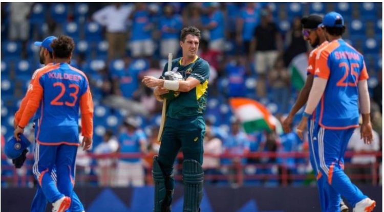 Highlights of India vs. Australia in the 2024 T20 World Cup: IND defeated AUS by 24 runs to advance to the semifinals against ENG