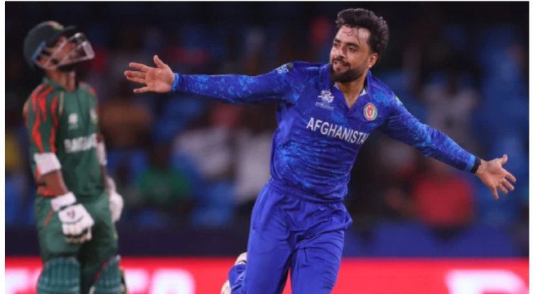 Rashid Khan shines in Afghanistan's historic World Cup semifinal debut.