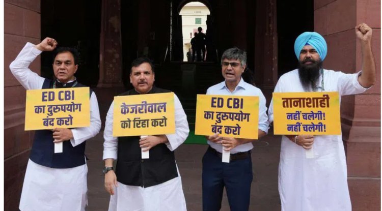 Opposition outcry over NEET row adjourns Rajya Sabha till midday.