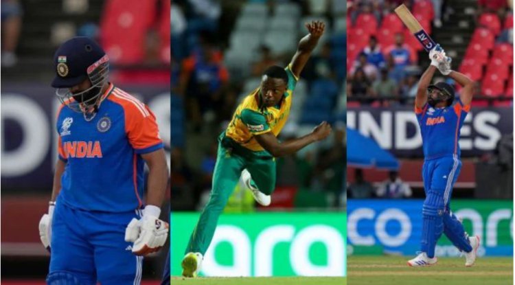 T20 World Cup Final Stats: Rabada vs. Rohit and Rishabh Pant's dismal track record against South Africa are crucial