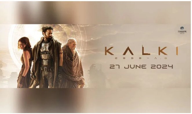 The trailer for "Kalki 2898 AD" has a release date.