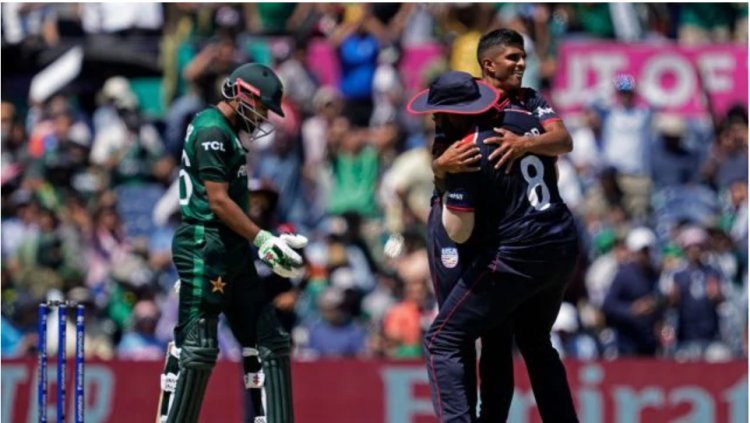 T20 World Cup: USA defeats Pakistan by 5 runs thanks to Saurabh Netravalkar's cool Super Over.