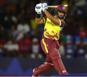Nicholas Pooran ties the record set by Yuvraj Singh and Rohit Sharma with another 36 runs in an over.
