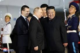 Kim Jong Un's "unwavering support" from North Korea is acknowledged by Vladimir Putin.