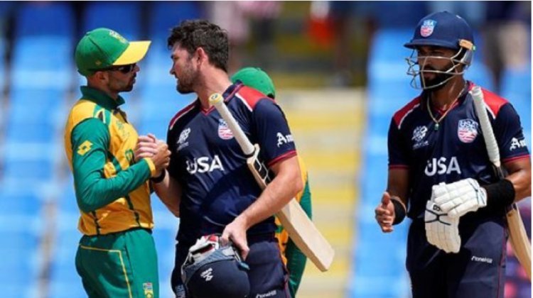 T20 World Cup: Andries Gous, a South African-born player for the USA, scares South Africa