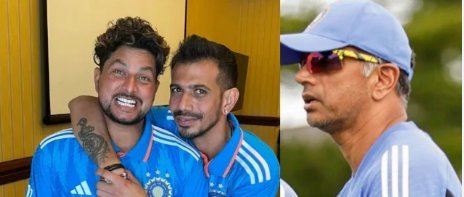 It's Kuldeep or Chahal's turn in the Super 8s. Rahul Dravid, the coach of India, replies