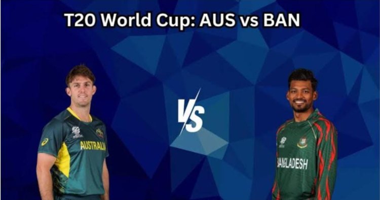 Australia vs. Bangladesh Live Score: AUS wins the rain-interrupted match at the 2024 T20 World Cup