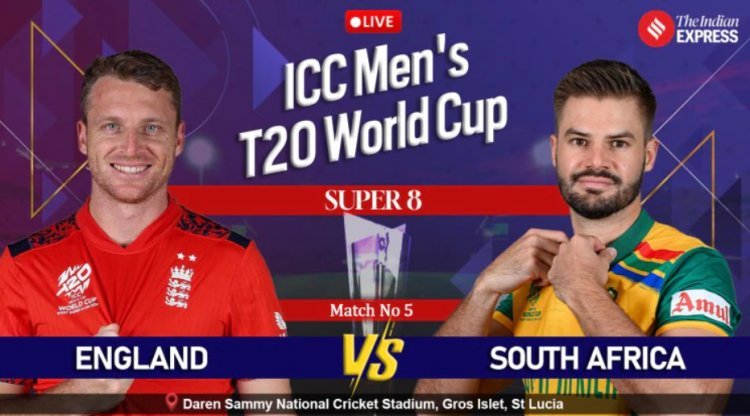 England versus South Africa Live Score, T20 World Cup 2024: Playing XI and toss from St. Lucia