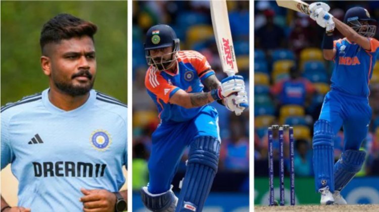 IND vs. BAN T20 World Cup 2024 starting lineup: Samson is probably going to take Dube's spot, Virat is still going to open, and Axar might bat before Jadeja.