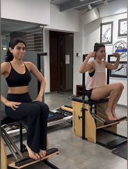 The Pilates Session With Ananya Panday and Khushi Kapoor Isn't Just "Fun and Games"