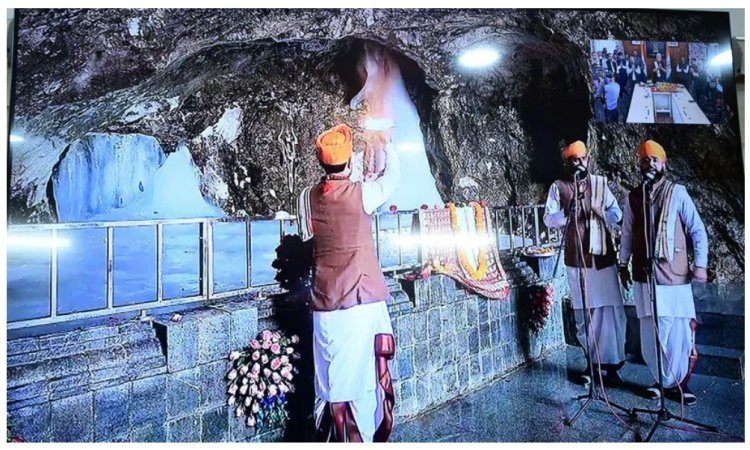 Plans for security were intensified in advance of the Amarnath Yatra.