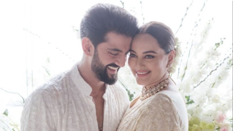 first images of Sonakshi Sinha and Zaheer Iqbal's wedding