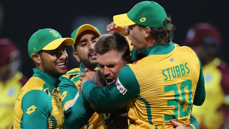 Cool South Africa Beats Out the West Indies To Advance To The T20 World Cup Semifinal