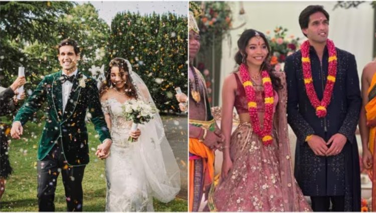 Vijay Mallya attends his fiancé Jasmine's Hindu and Christian weddings as son Siddharth