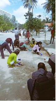 Bengaluru Citizens Clean Up Idle Road Following Civic Body's Silence