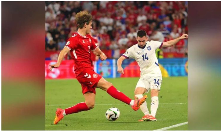 Euro 2024: Serbia defeats Denmark as England wins Group C with a draw