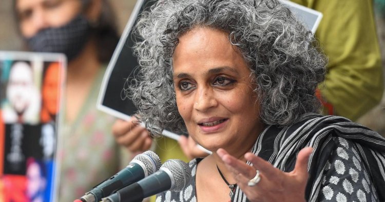 Jurors declare Arundhati Roy's PEN Pinter Prize victory in 2024 to be "her powerful voice not to be silenced."