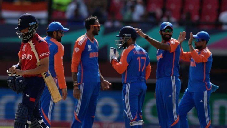 Axar Patel and Kuldeep Yadav spin a web, propel India to the T20 World Cup final.