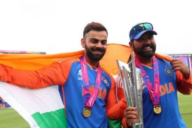 "This is the first time I've seen Rohit Sharma so emotional," remarks Virat Kohli after 15 years.