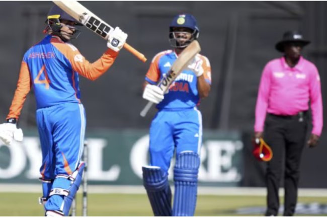 IND against ZIM: Abhishek Sharma's improved off-side play is what really sticks out in his statement century.