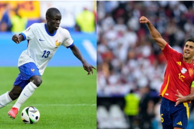 Where is the France vs. Spain semifinal match likely to be won or lost in Euro 2024?