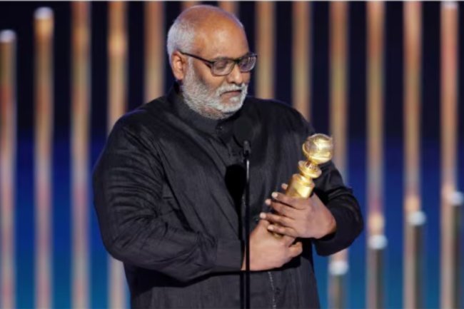 MM Keeravani on receiving an Oscar for "Naatu Naatu," an RRR film