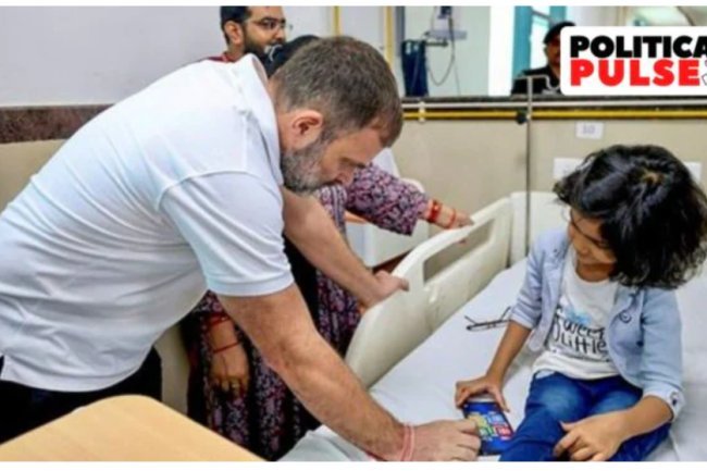 Rahul Gandhi visits Raebareli, presents arguments calmly.