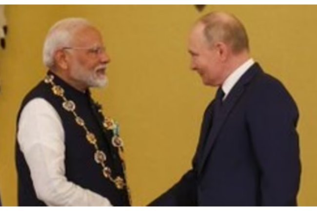 Why does PM Modi's trip to Russia have geopolitical significance?