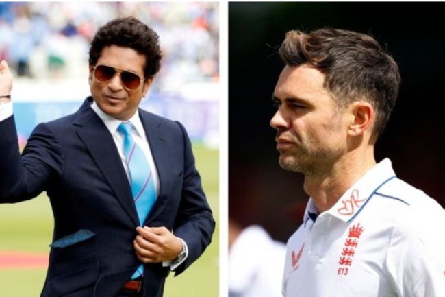 James Anderson: "The best batter I faced was Sachin Tendulkar."