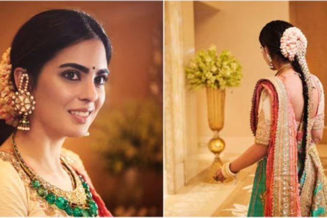 Isha Ambani honors Tamil customs