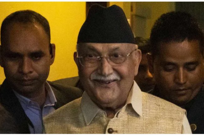 Nepal's Prime Minister, KP Sharma Oli, takes office