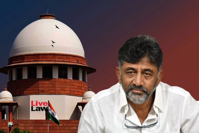 The SC rejected DK Shivakumar's appeal contesting the CBI FIR.