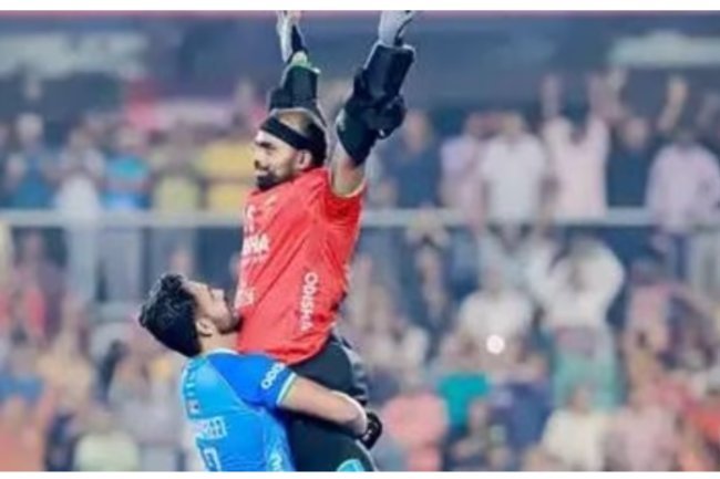 India's Harmanpreet: "Win Olympics for Sreejesh."