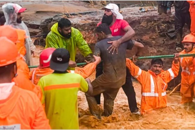 225 Army soldiers were sent to Wayanad to assist with rescue efforts.