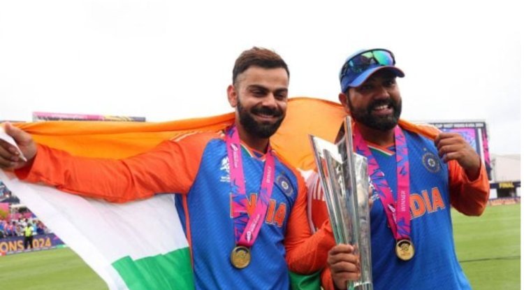 "This is the first time I've seen Rohit Sharma so emotional," remarks Virat Kohli after 15 years.