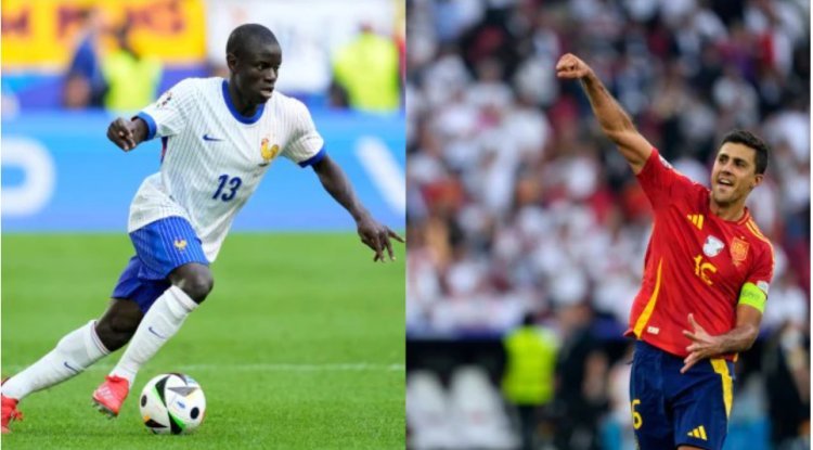 Where is the France vs. Spain semifinal match likely to be won or lost in Euro 2024?