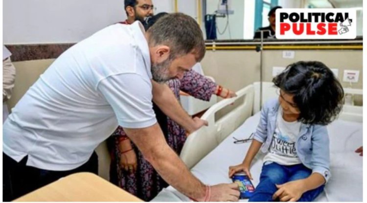 Rahul Gandhi visits Raebareli, presents arguments calmly.