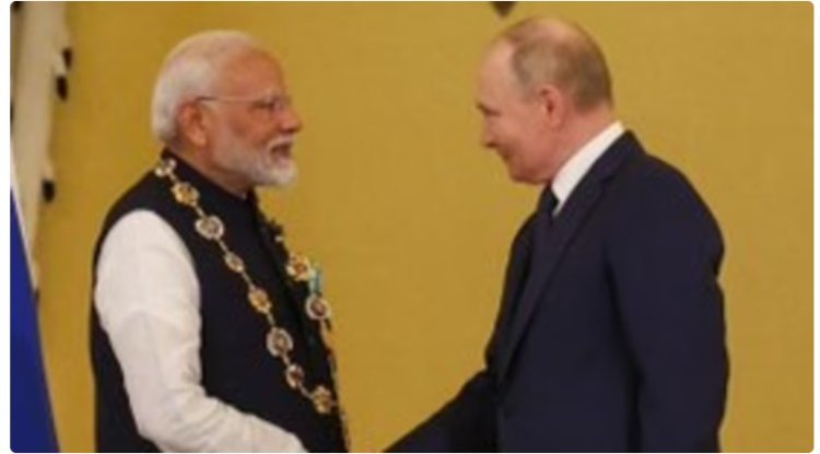 Why does PM Modi's trip to Russia have geopolitical significance?