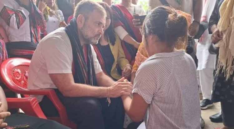 In a five-minute video, Rahul Gandhi discusses his visit to Manipur and offers PM Narendra Modi a message.