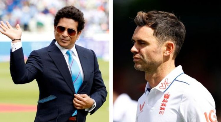 James Anderson: "The best batter I faced was Sachin Tendulkar."