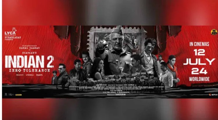 "Indian 2," starring Kamal Haasan, brings large numbers to theaters.