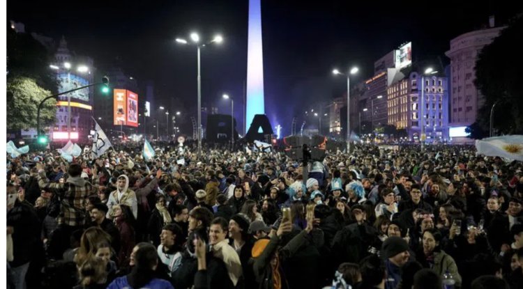 Argentina supporters find solace in the Copa America victory despite the economic downturn.