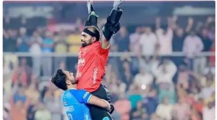 India's Harmanpreet: "Win Olympics for Sreejesh."