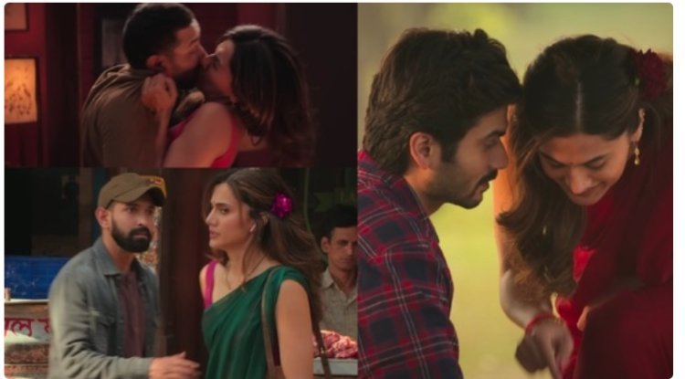 "Fans see Taapsee's red saree as a warning sign."